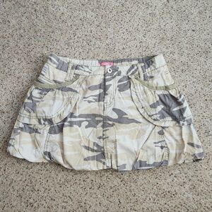 Stylish Camouflage Mini Skirt